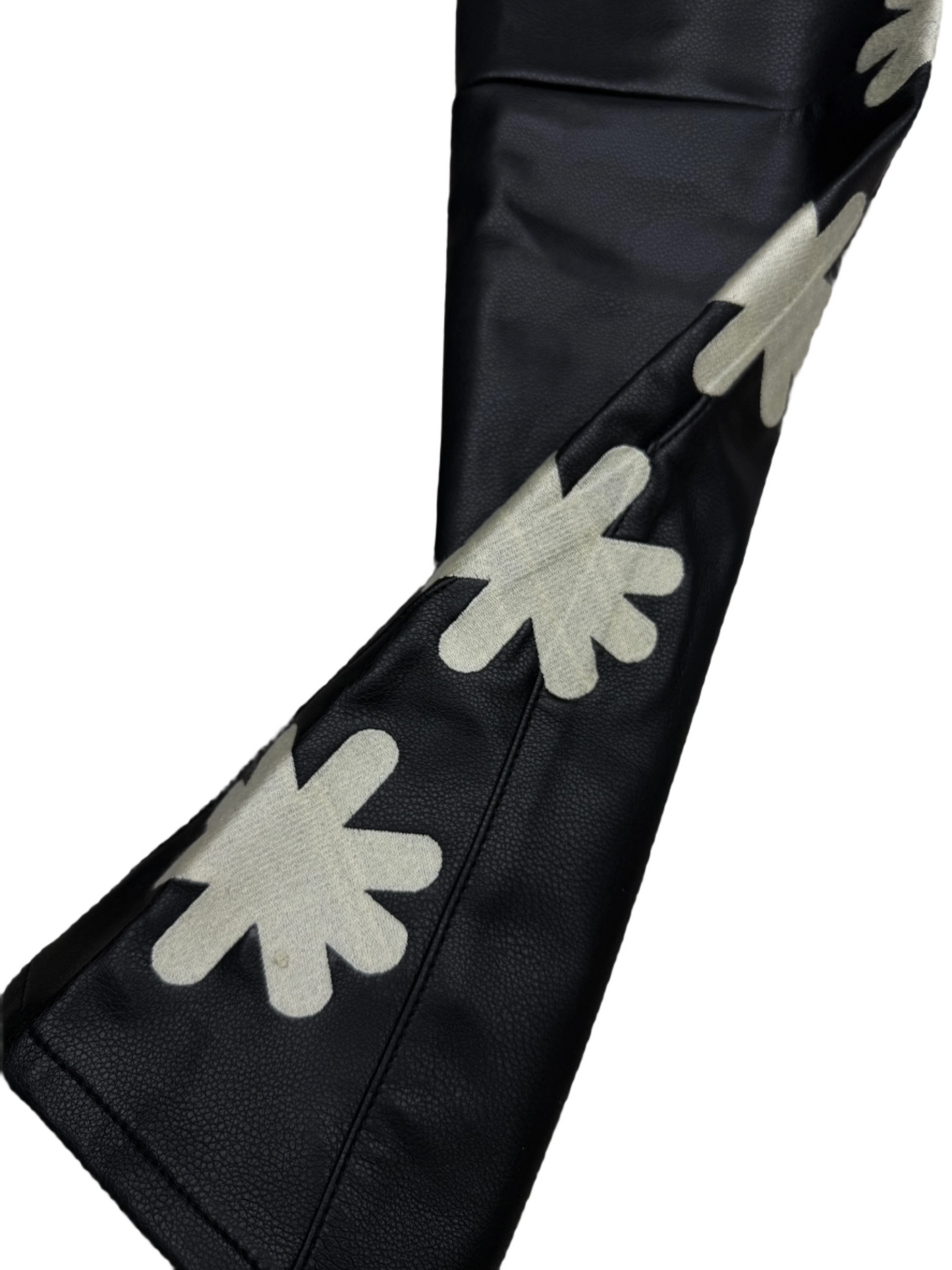 Lost SHDWS Sun Logo Leather Pants