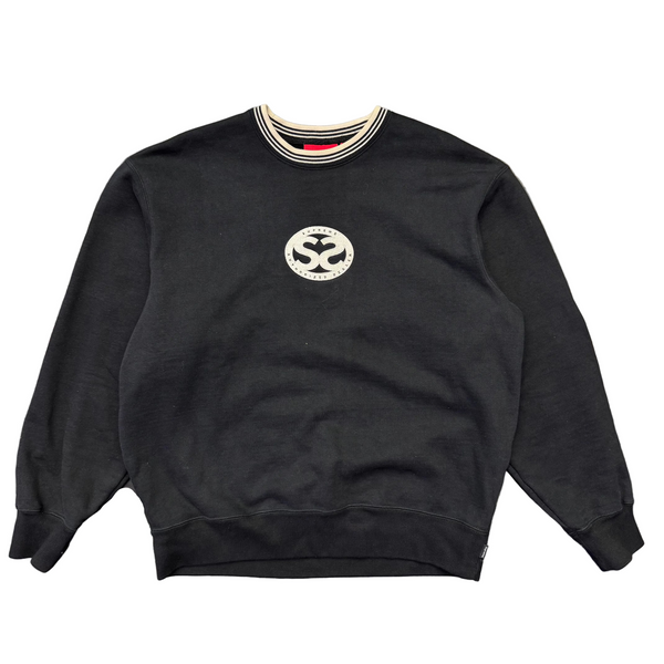 Supreme Double S Crewneck Black