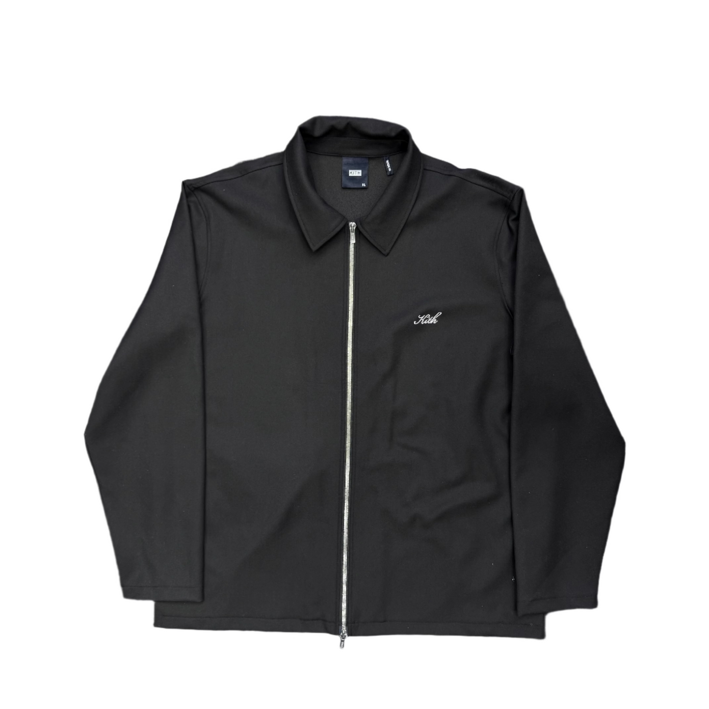 Kith Wrinkle Double Knit Coaches Jacket Black