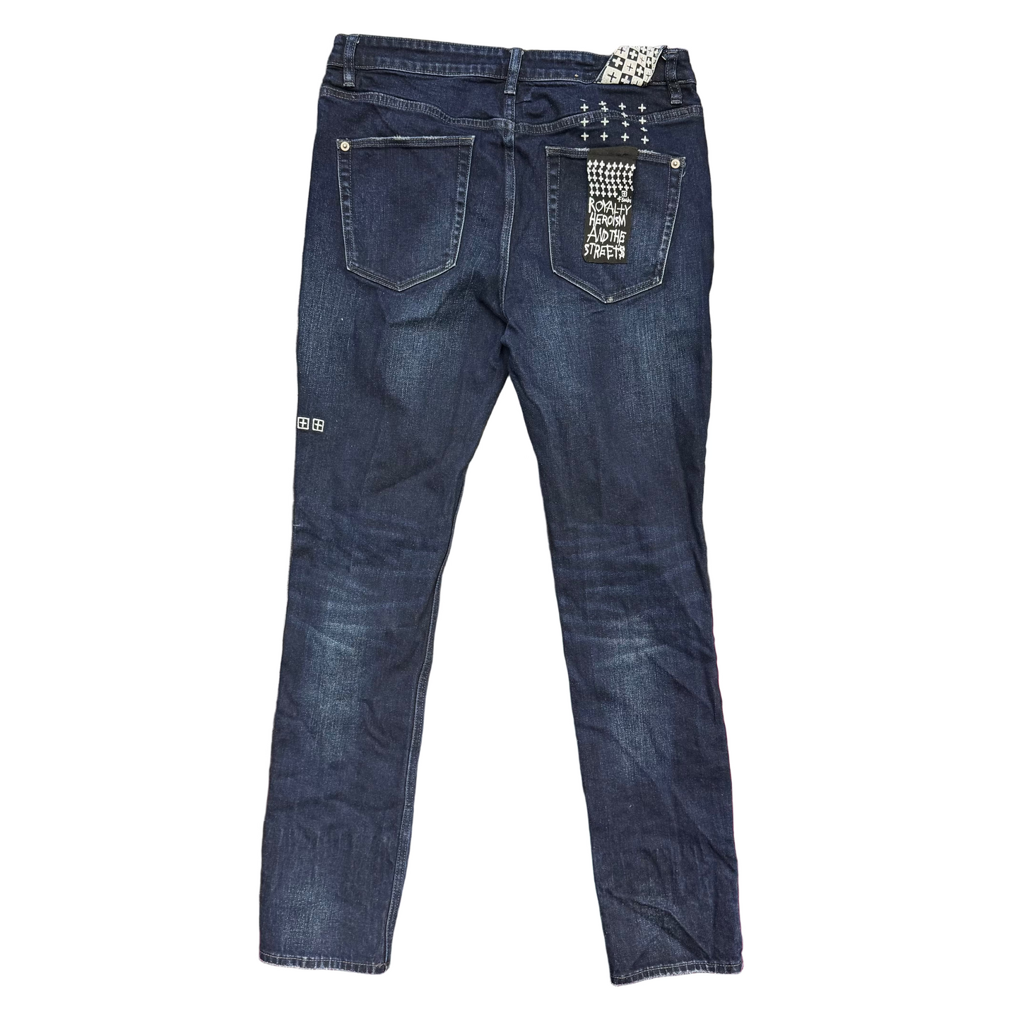 Ksubi Chitch Check Out Denim Jeans Blue