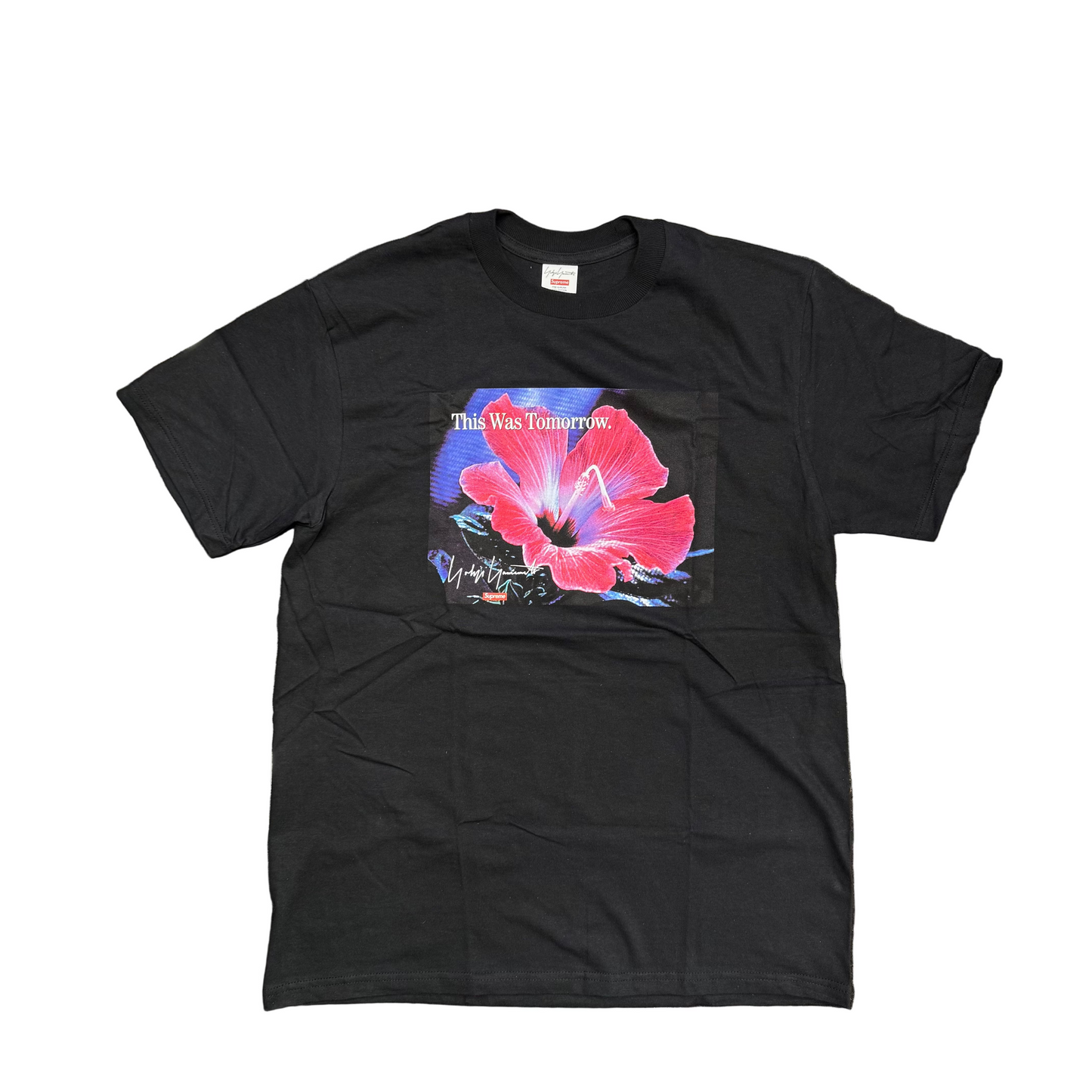 Supreme Yohji Yamamoto This Was Tomorrow Tee Black