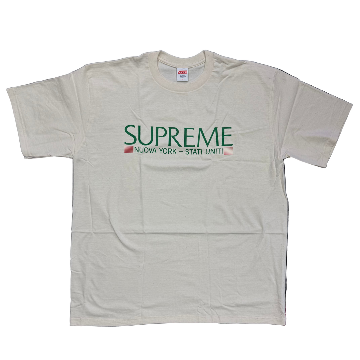 Supreme Nuova York Tee Natural
