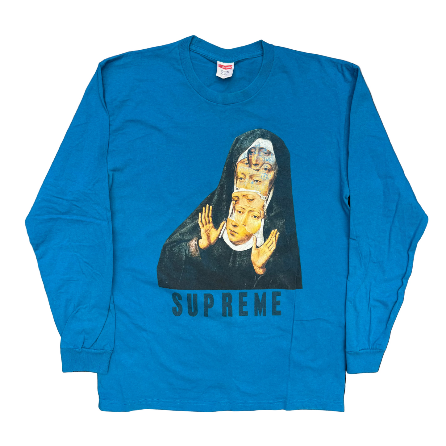 Supreme Nun L/S Tee Deep Blue