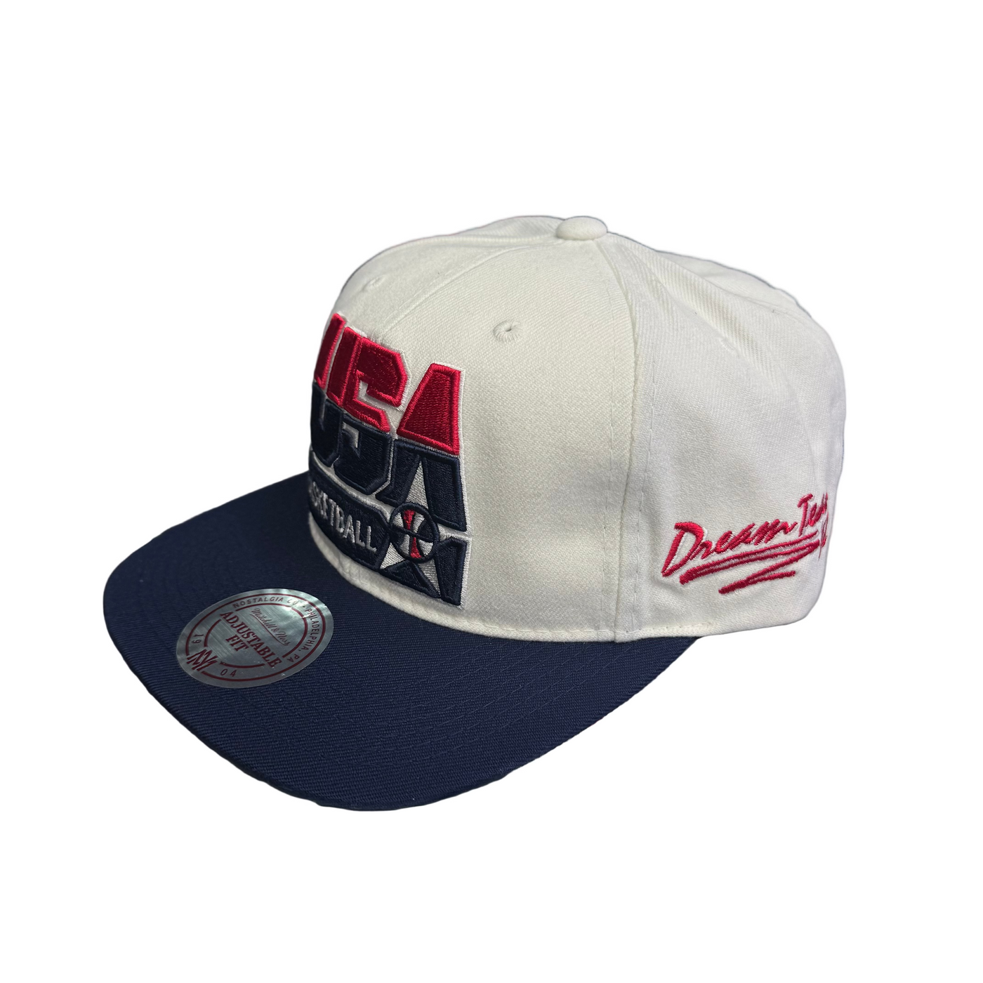 Mitchell & Ness USA Basketball 1992 Dream Team Hat White Navy