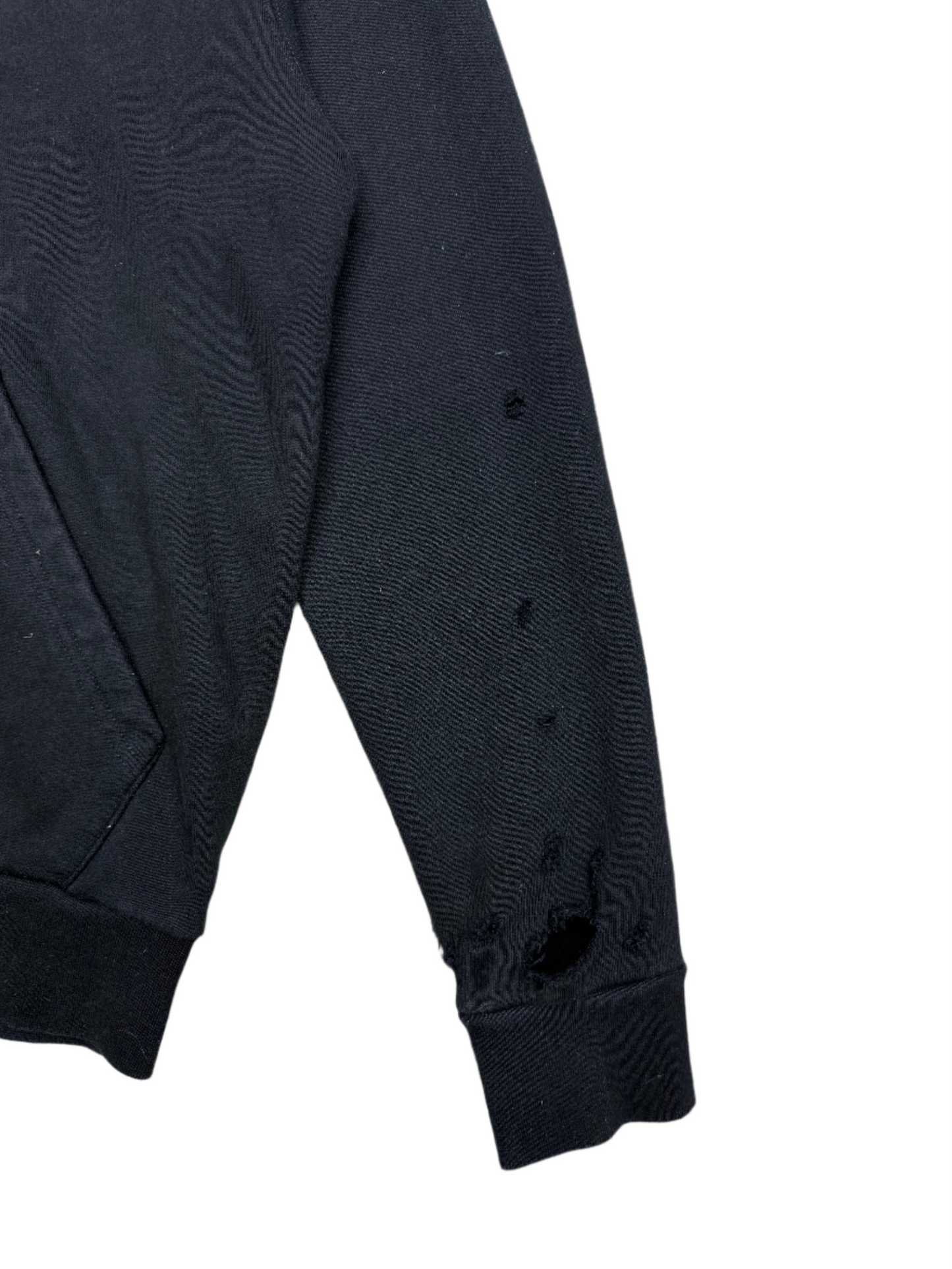 Palm Angels New York Sprayed Logo Hoodie Black