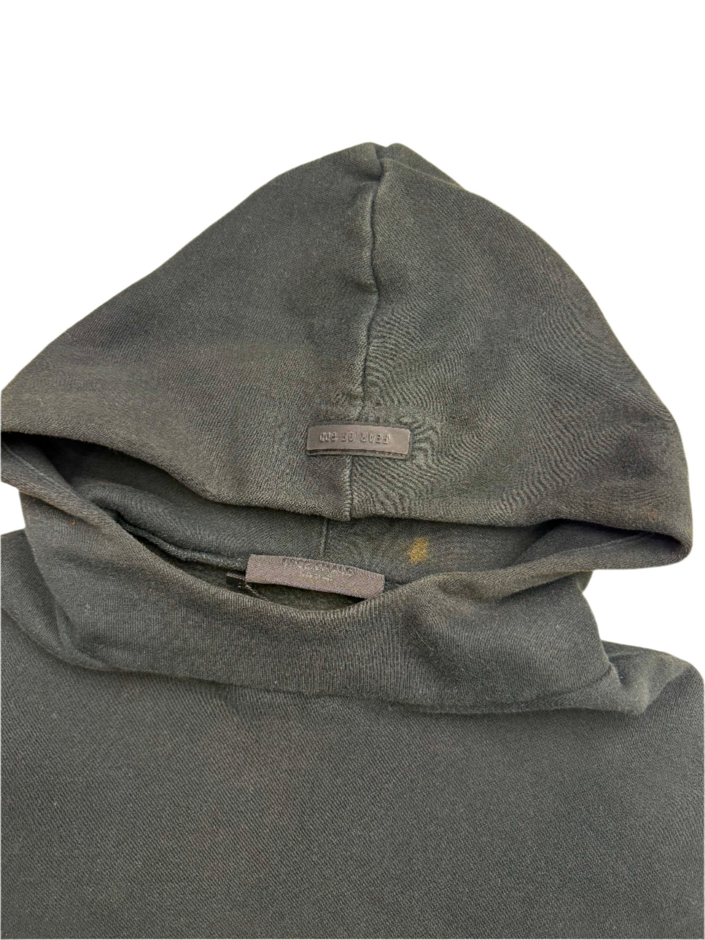 Essentials Fear of God Jet Black Hoodie
