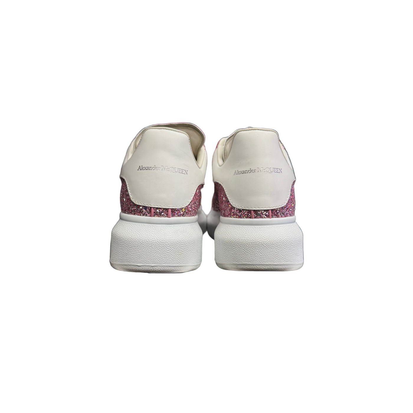 Alexander McQueen Oversized Pink Glitter W