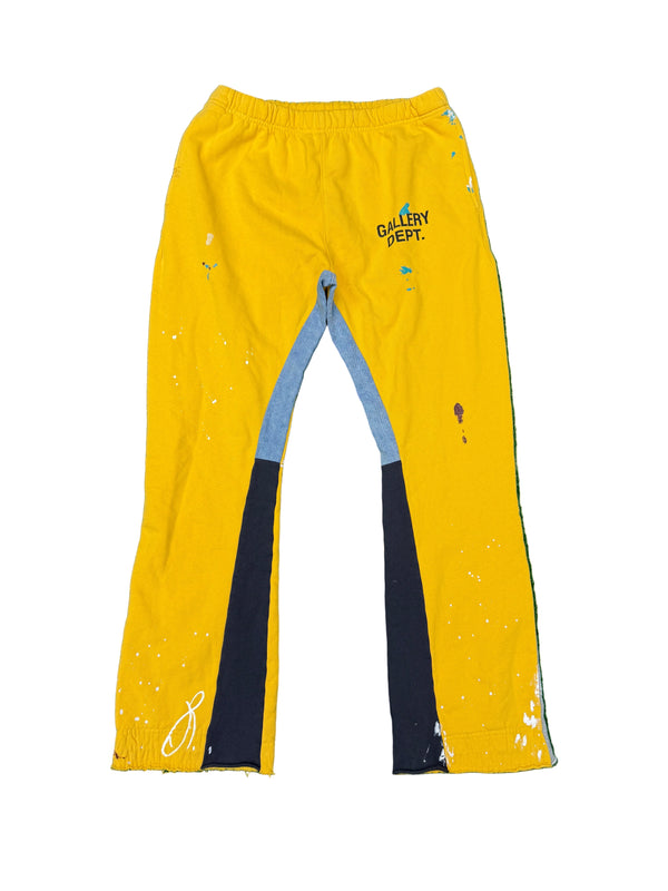 Gallery Dept. Flare Sweatpants Yellow