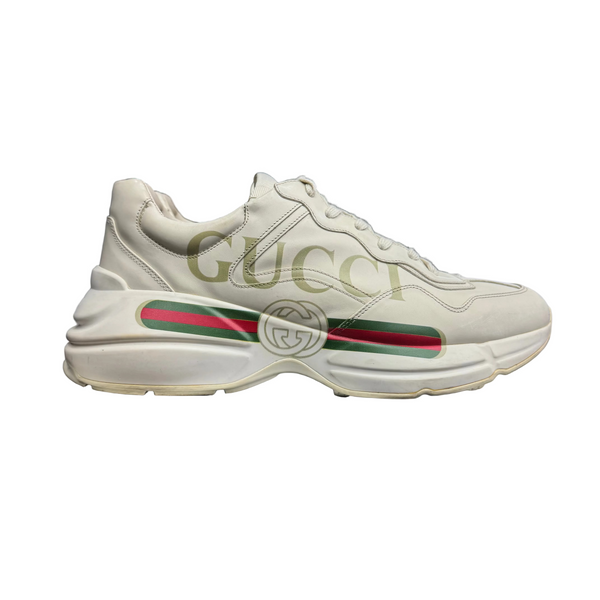 Gucci Rhython Logo Leather Sneaker
