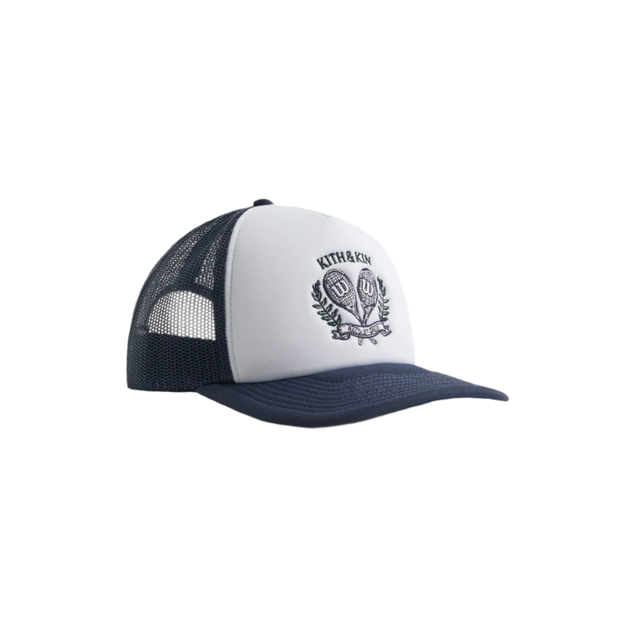 Kith x WIlson Polyfoam Nolan Trucker Hat Nocturnal