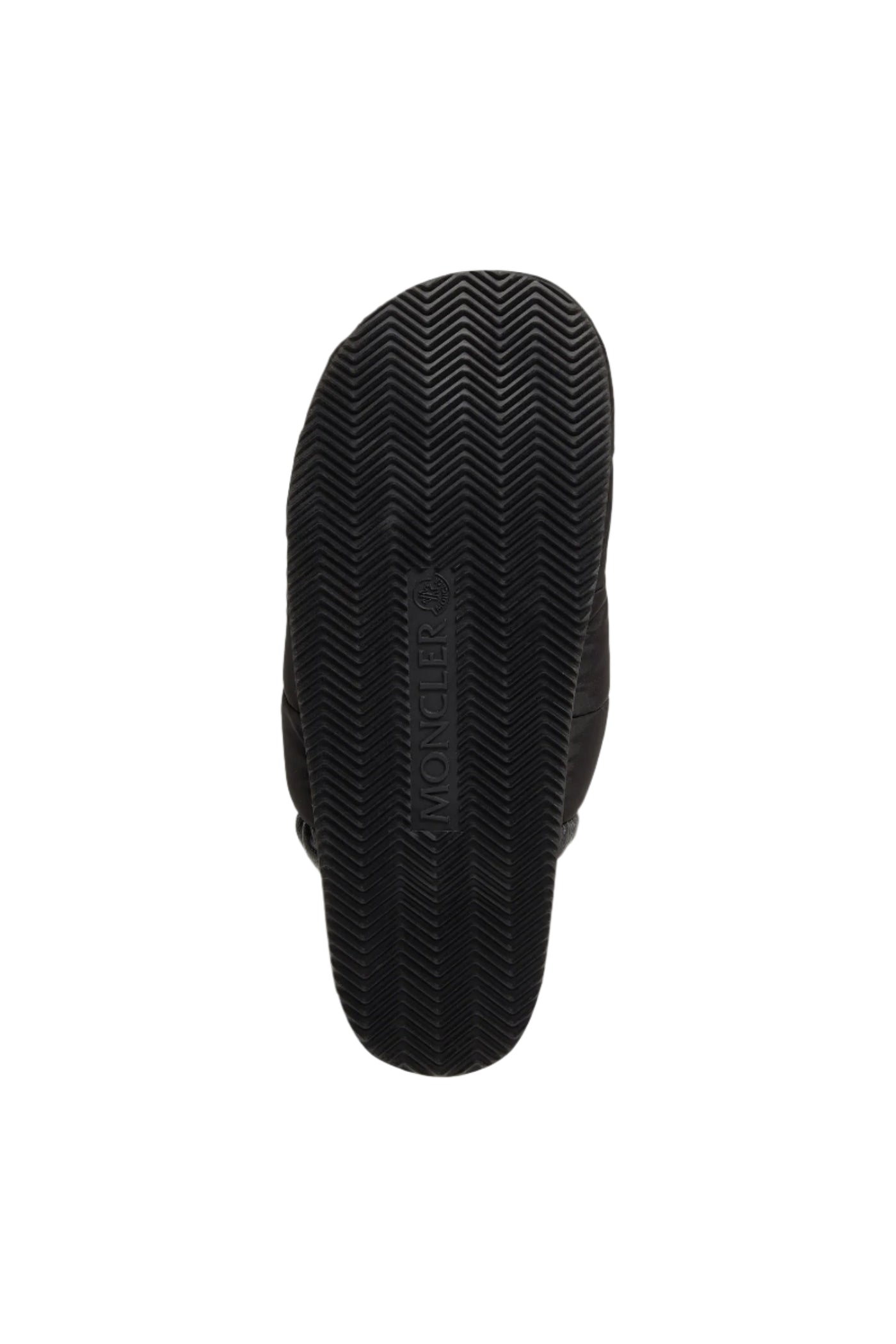 Moncler Pocket Padded Leather Mules Black