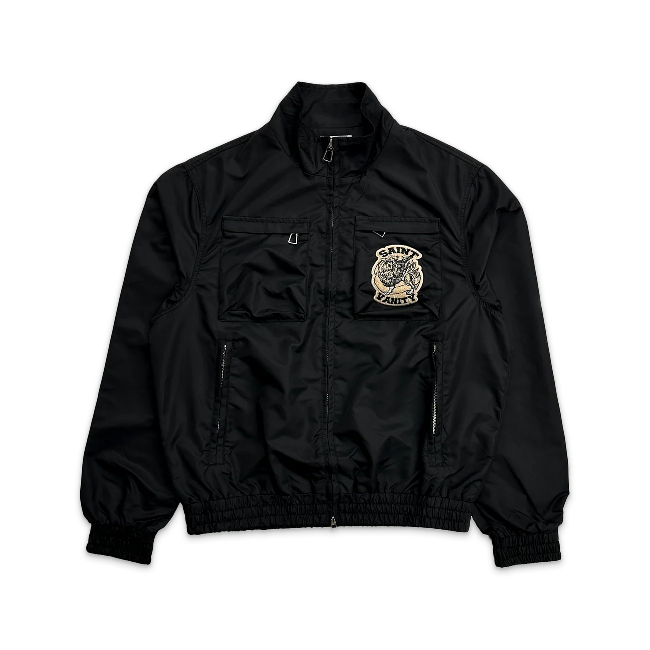 Saint Vanity Cargo Nylon Jacket Black