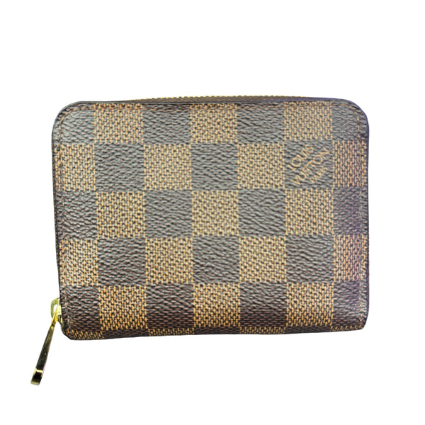 LV Zippy Coin Purse Damier Ebène Canvas
