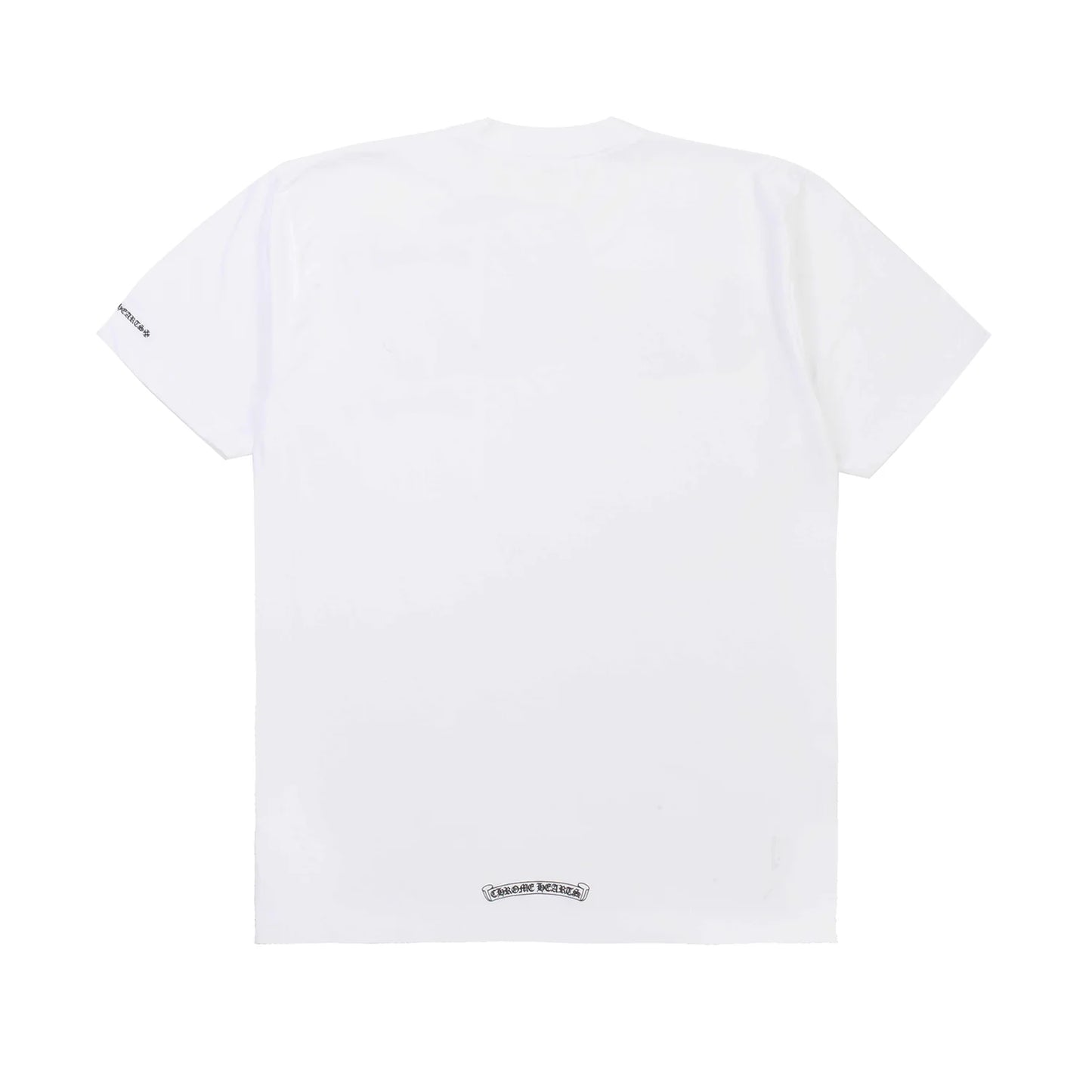 Chrome Hearts Neck logo Tee White Black