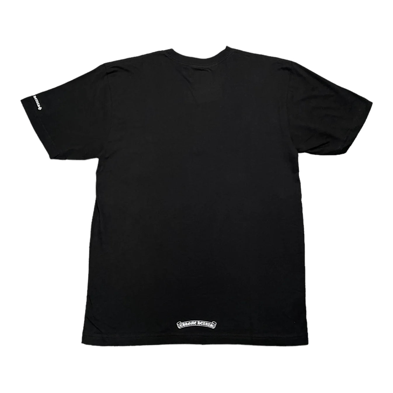 Chrome Hearts Neck logo Tee Black White