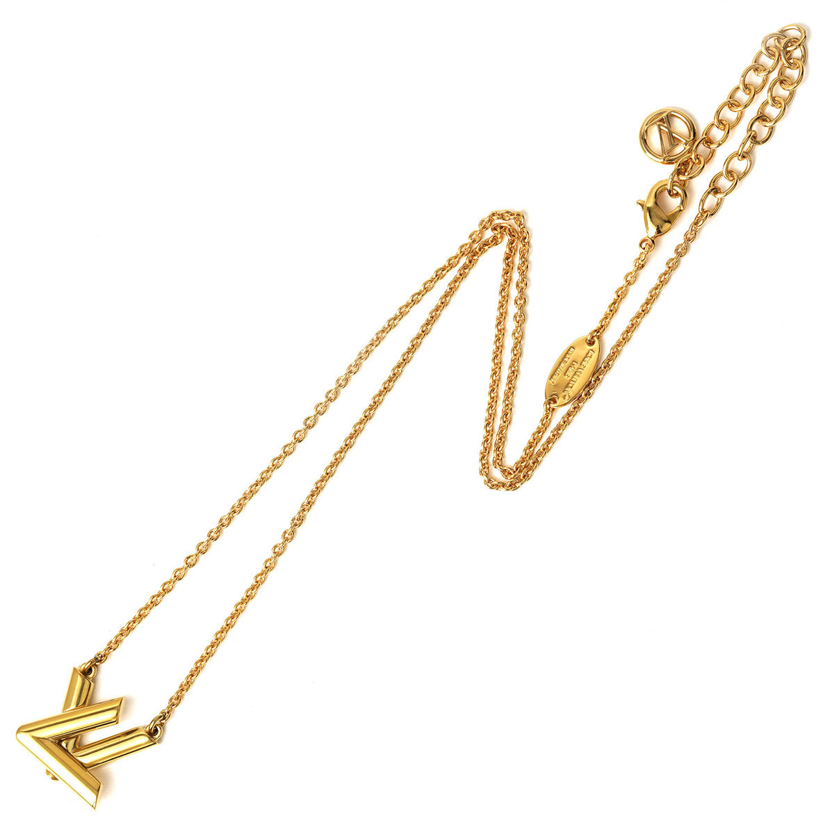 LV Necklace Gold