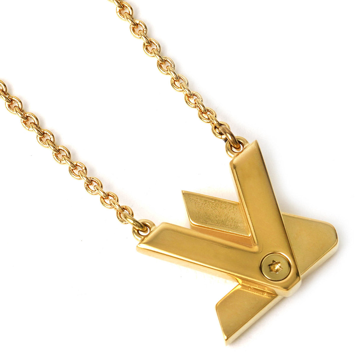 LV Necklace Gold