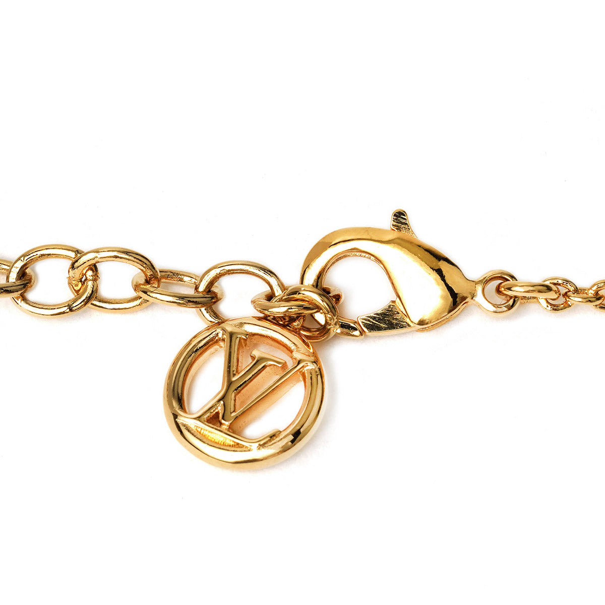 LV Necklace Gold