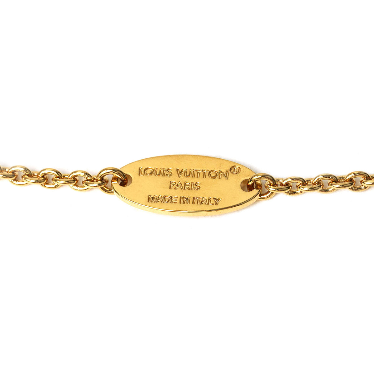 LV Necklace Gold
