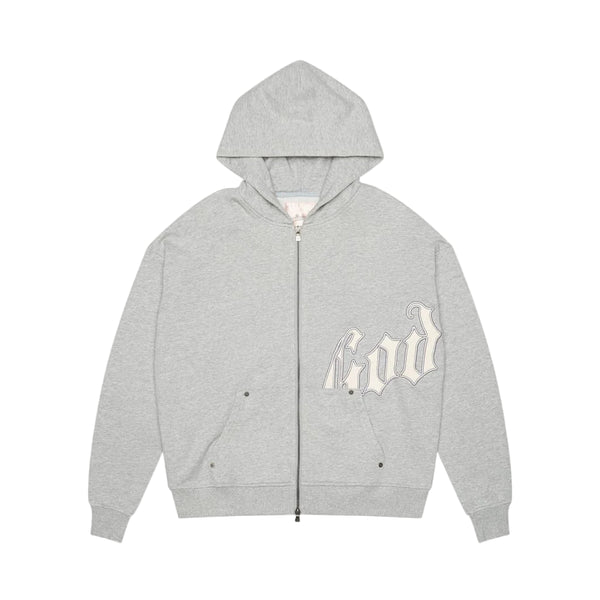 Godspeed OG Logo V2 Heather Grey Hoodie