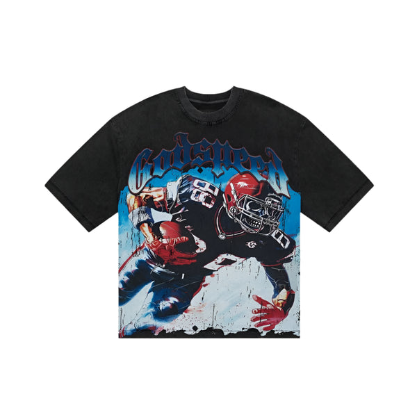 Godspeed Endzone T-Shirt Black Wash