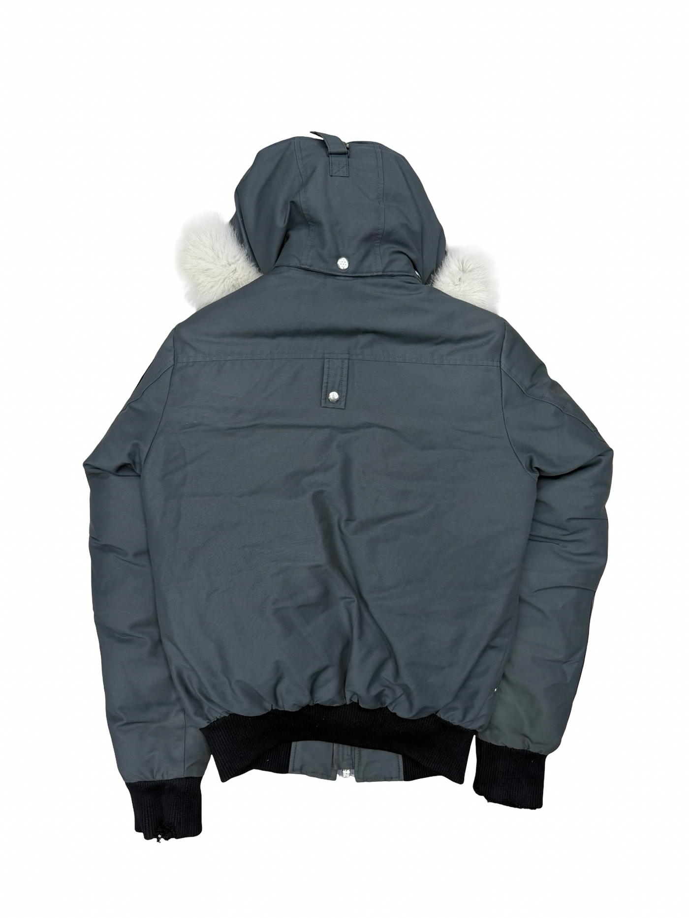 Moose Knuckles Men's Original Ballistic Bomber Jacket Grey