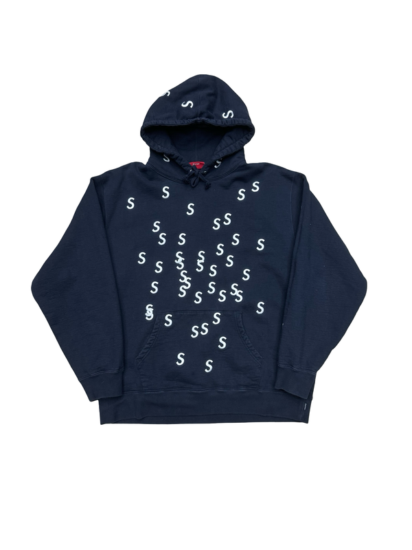 Supreme Embroidered S Hooded Sweatshirt