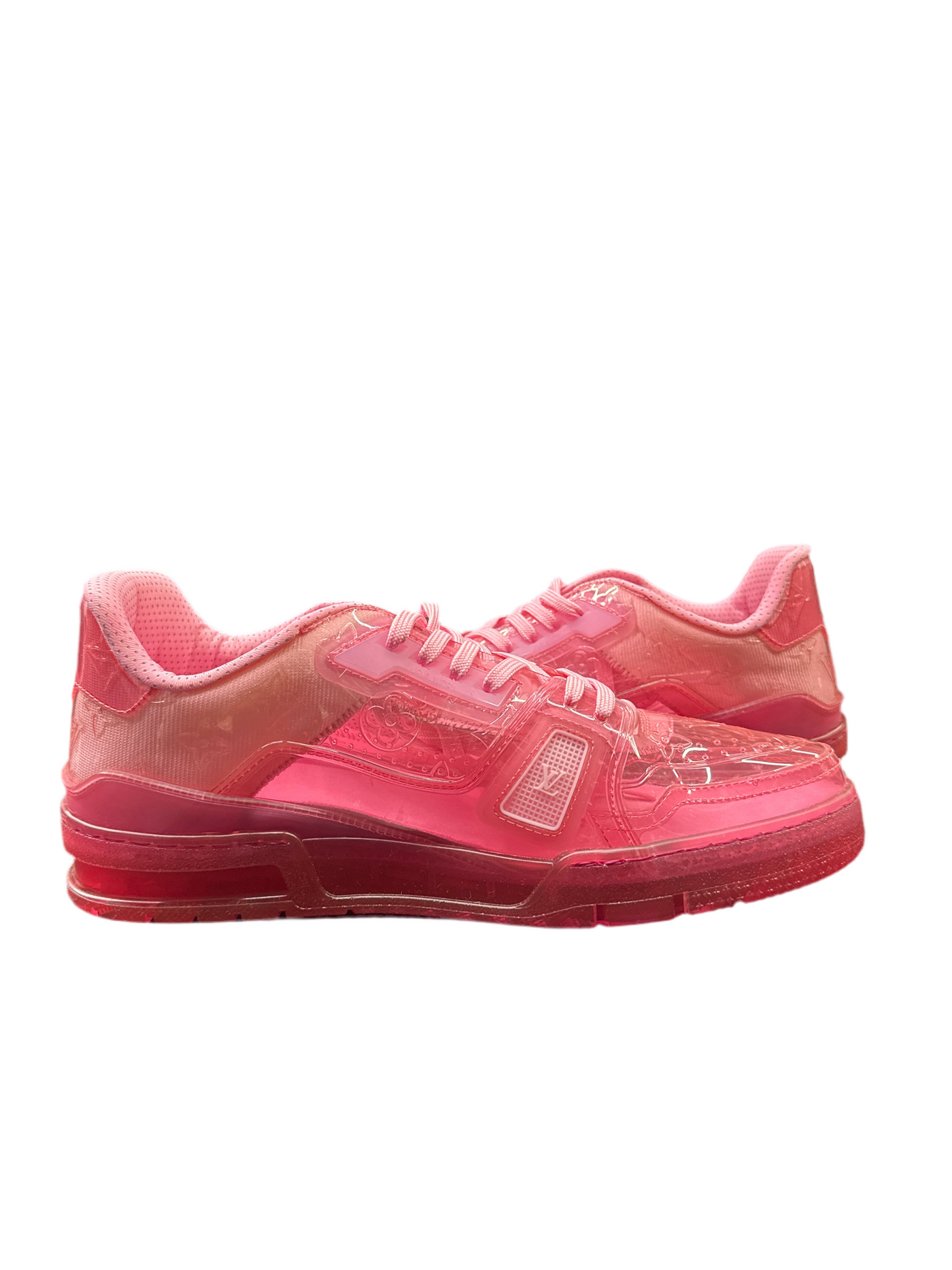 LV Trainer Transparent Pink