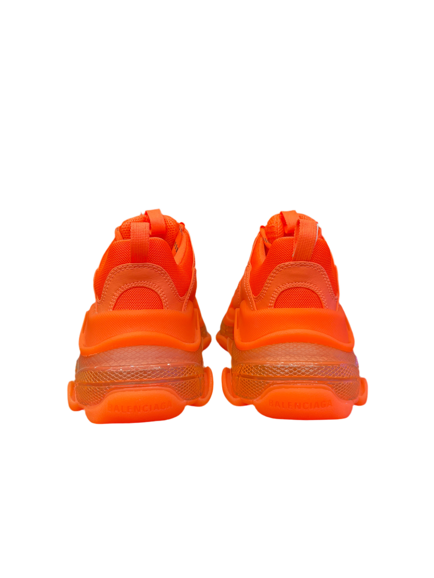 WMNS Balenciaga Triple S Clear Sole Orange