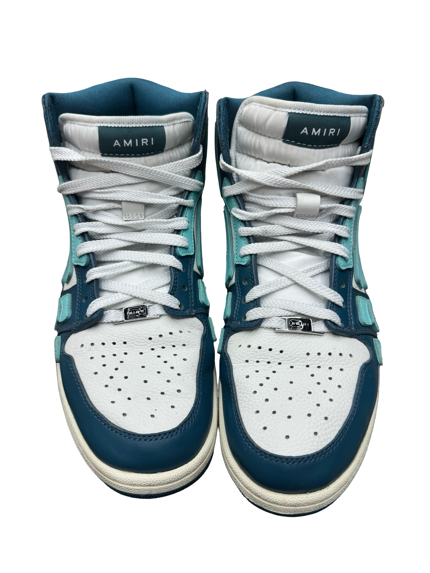 Amiri Skel Bone High Top Blue
