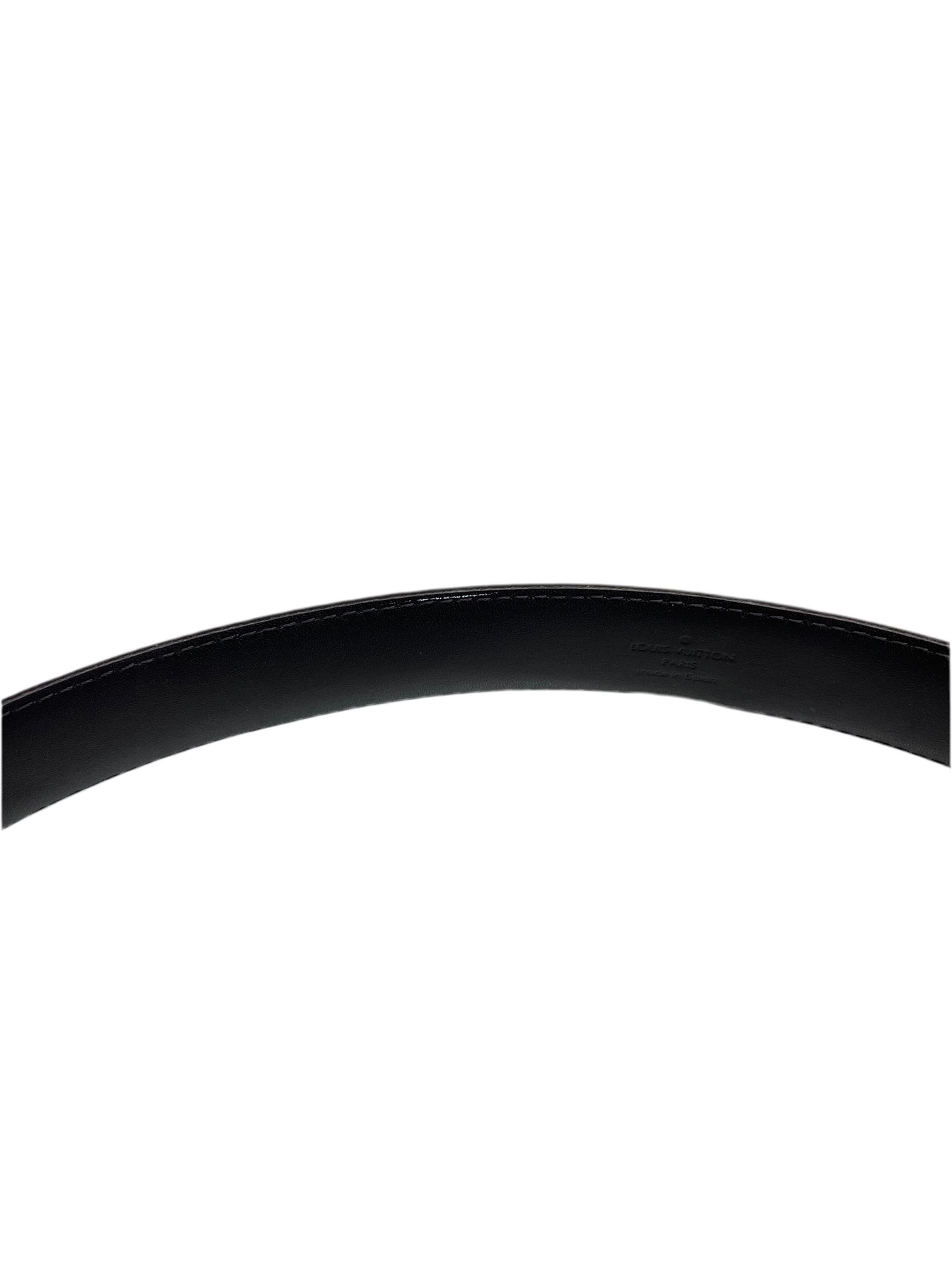 LV Pont Neuf Damier Graphite Canvas Belt