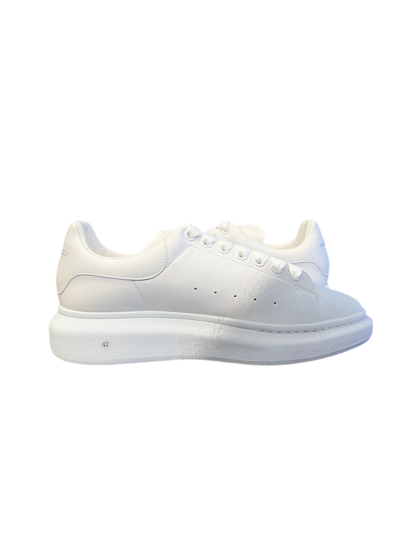 Alexander McQueen Oversized Sneaker White Melange