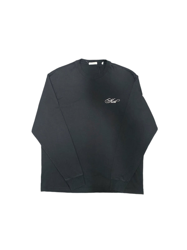KITH Signature Script Logo Crewneck Black