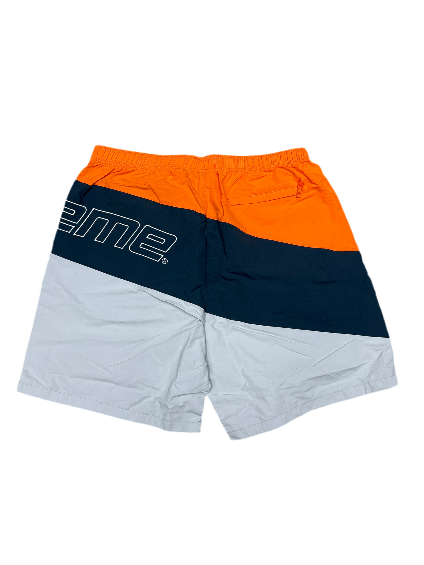 Supreme Curve Nylon Short Grey