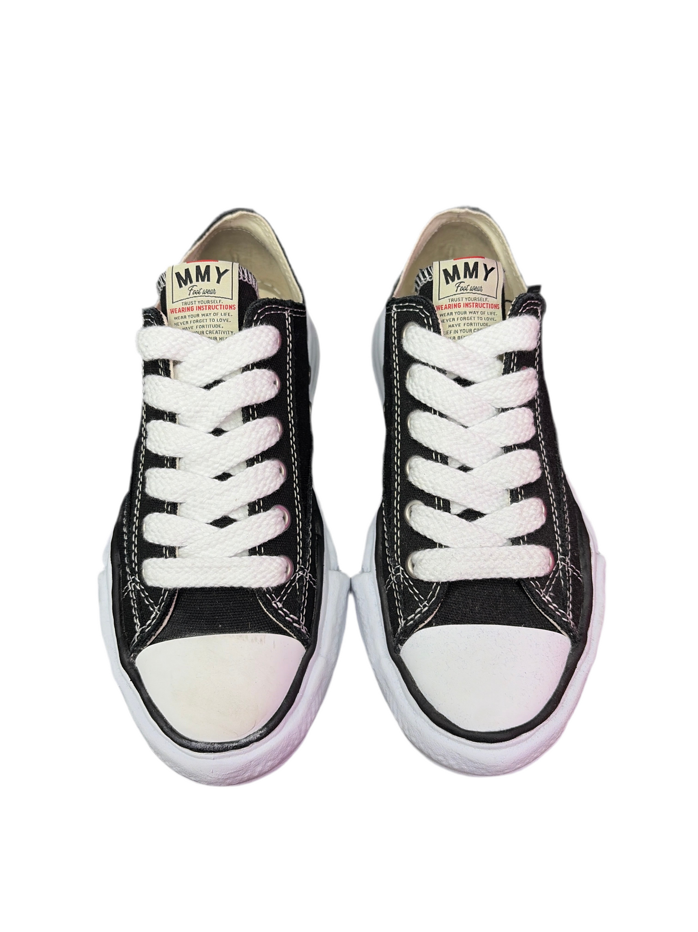 MMY Peterson Sole Canvas Black White