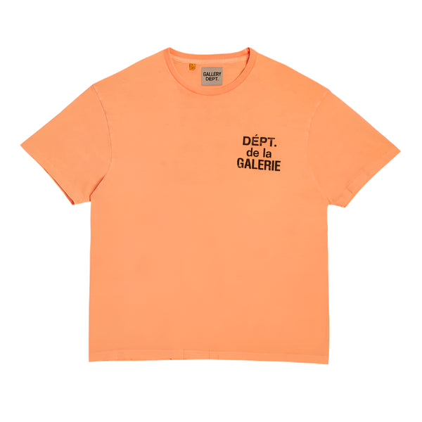 Gallery Dept. French Logo Flo Orange T-Shirt