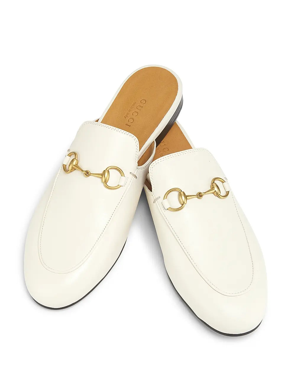 Gucci Princetown Leather Slipper Mystic White