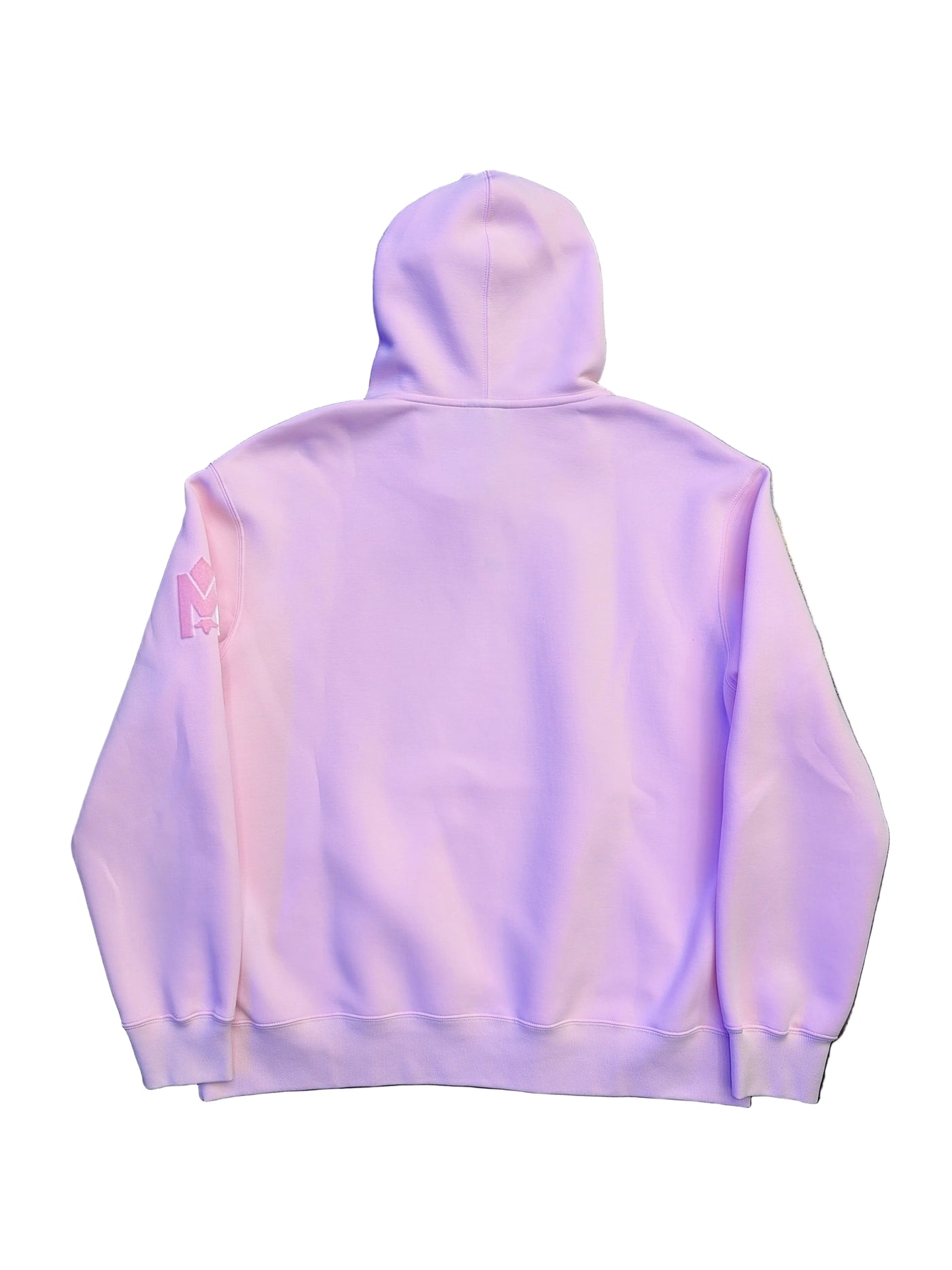 Mackage Krys-R Velvet Embroidery Pullover Hoodie Chalk Pink
