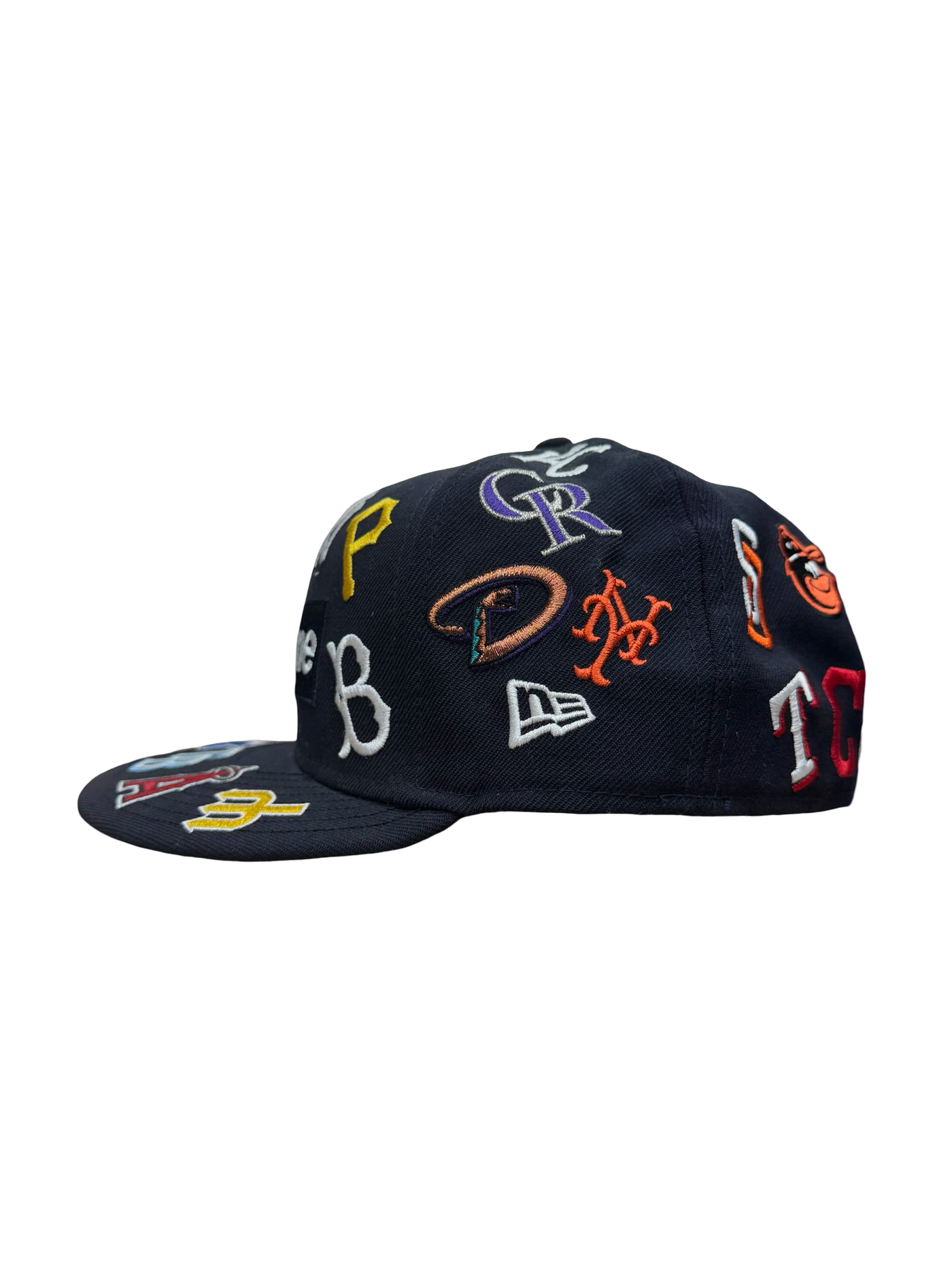 Supreme x MLB x New Era Fitted Hat Navy