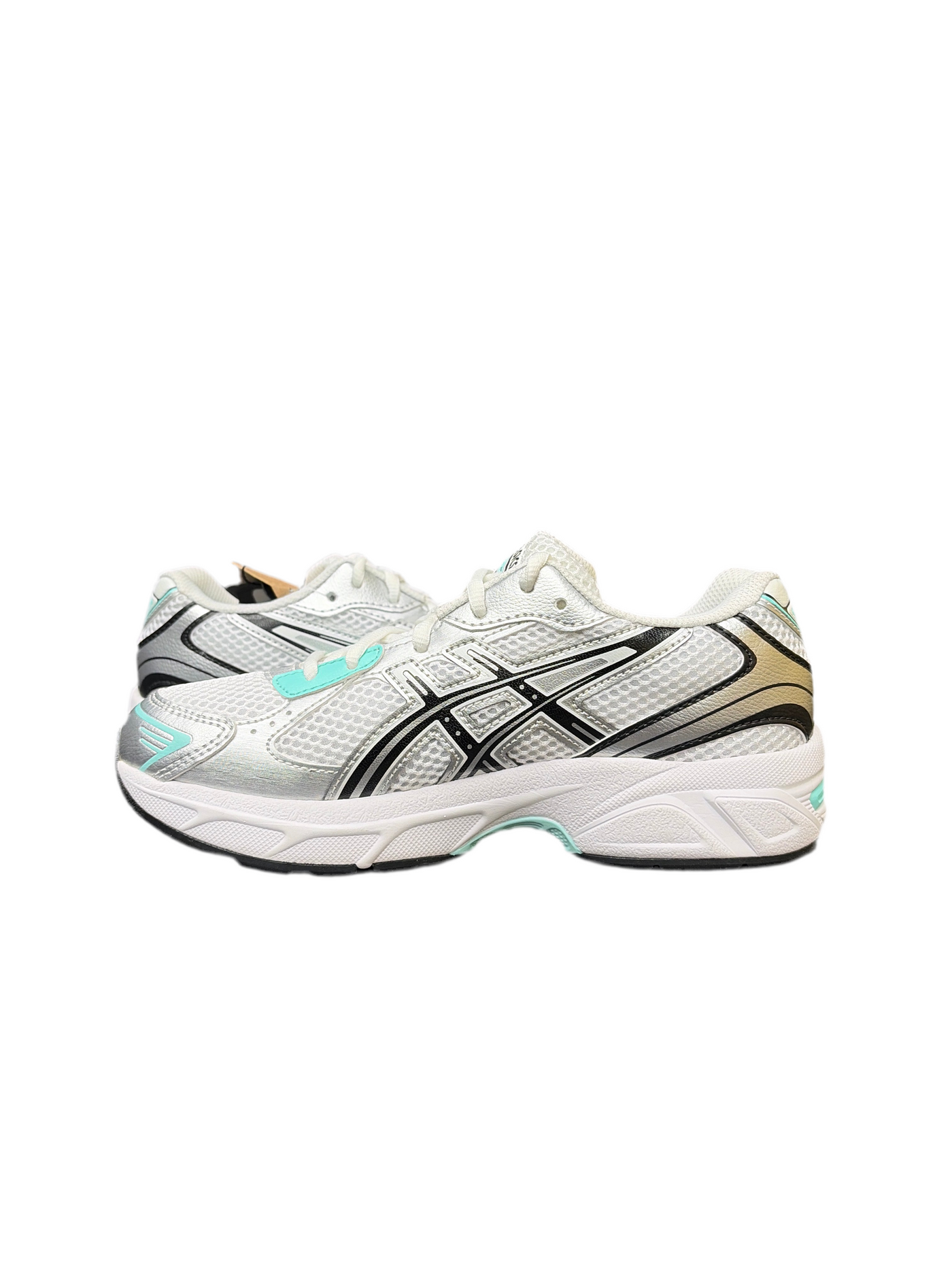 ASICS Gel-1130 (GS) White Black Aqua