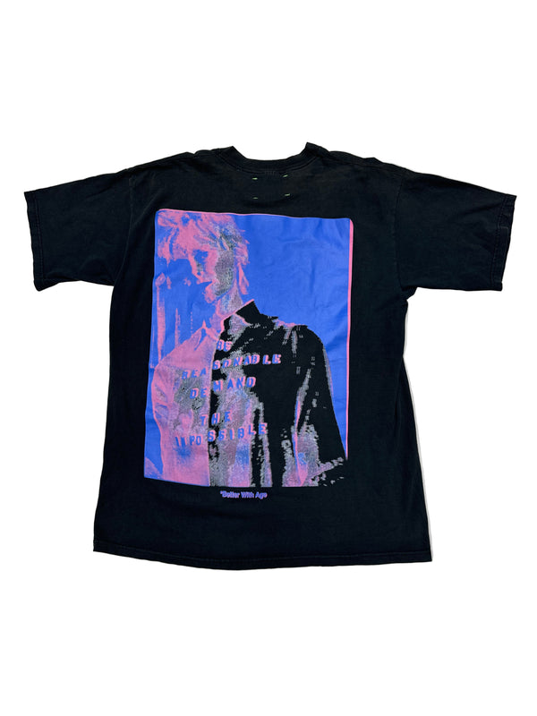 Better With Age Queen Vivianne Tee Black Wash
