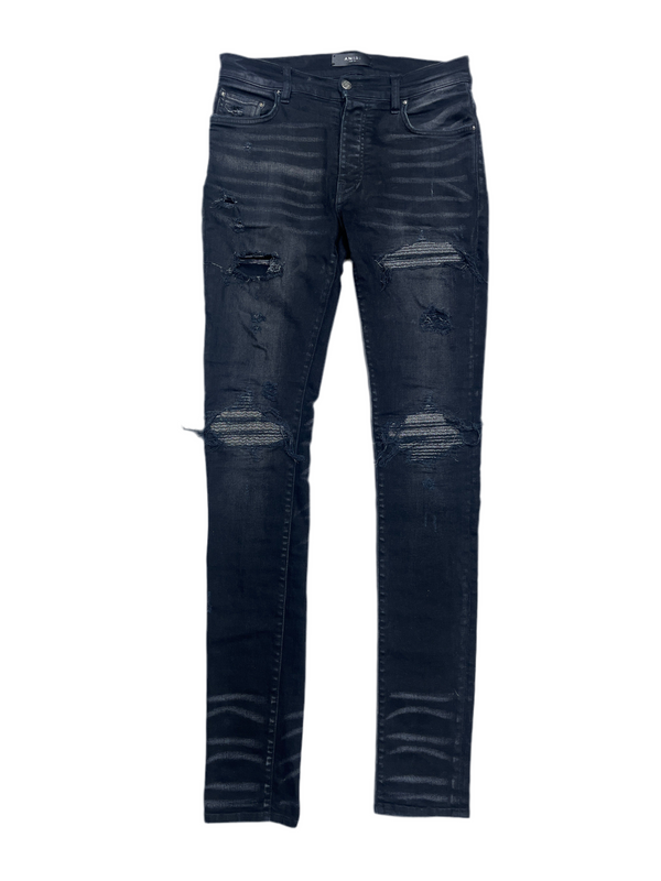 Amiri Crystal Patch Jeans
