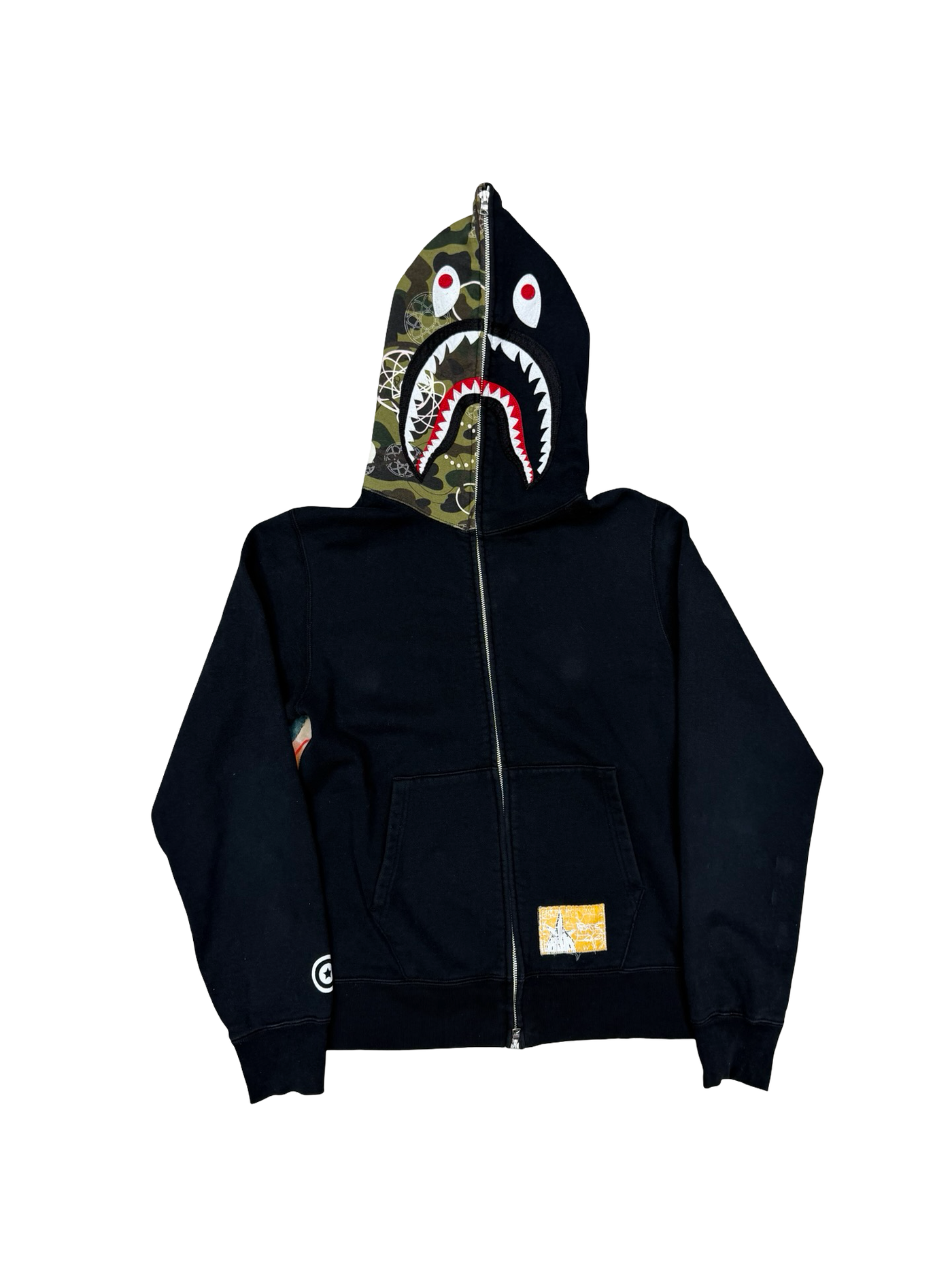 Futura × BAPE Shark Full Zip Hoodie