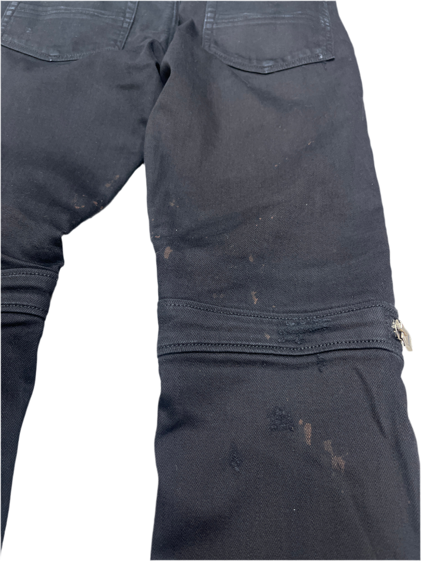Amiri MX2 Cashew Washed Black Jeans