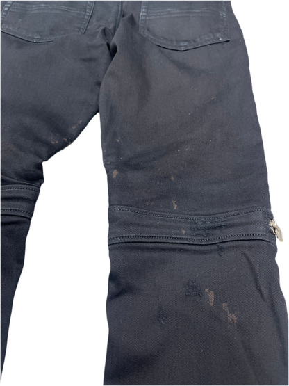 Amiri MX2 Cashew Washed Black Jeans