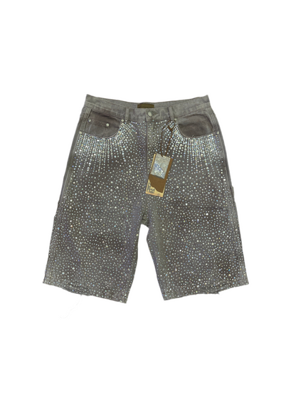 Birth Of A Royal Child Diamond Jean Shorts Brown
