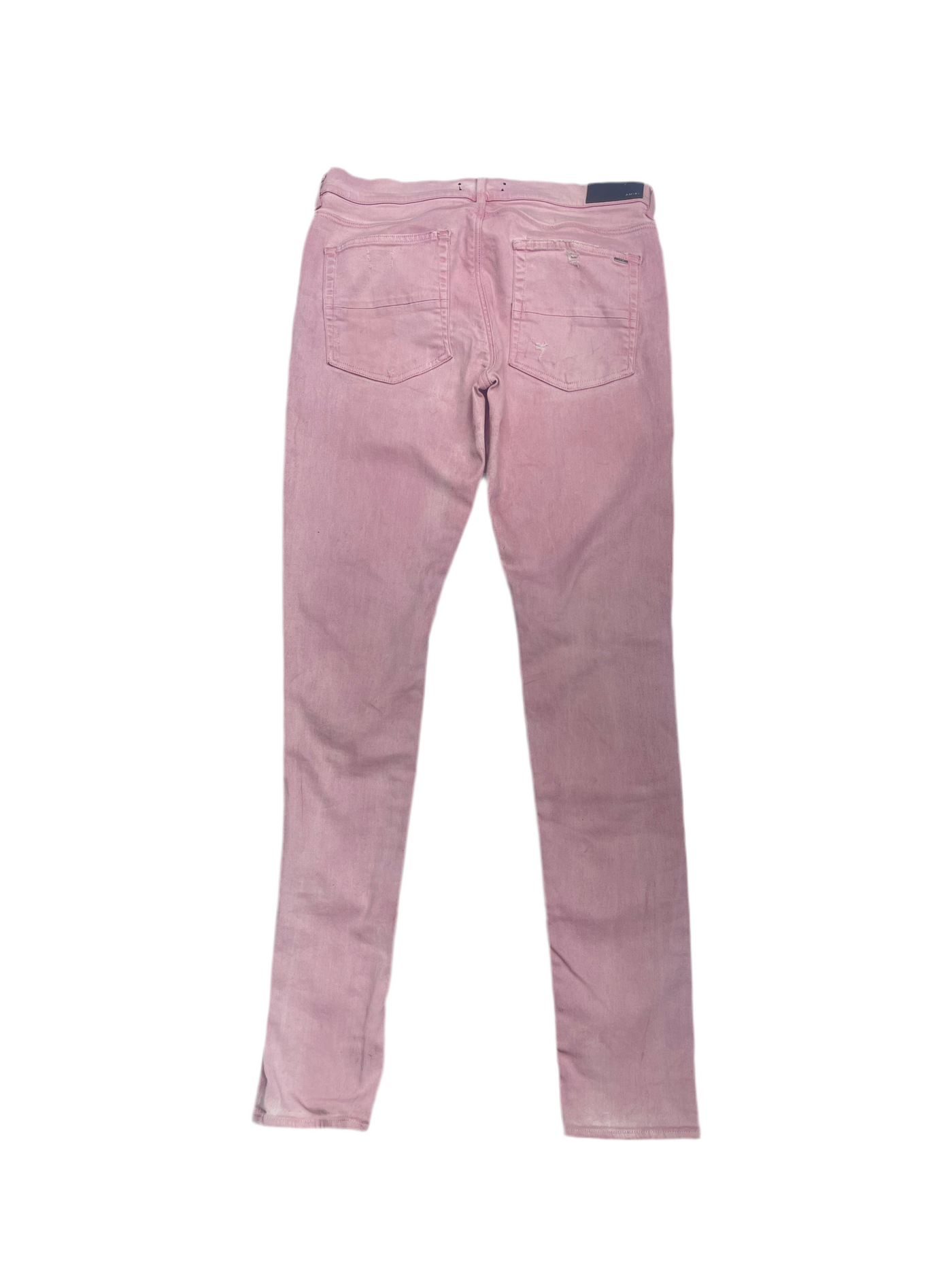 Amiri MX1 Pink Patch Jeans