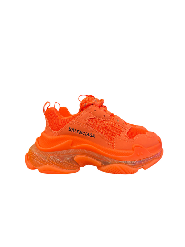 WMNS Balenciaga Triple S Clear Sole Orange