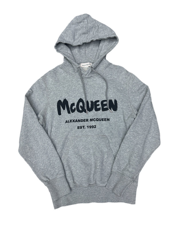 Alexander McQueen logo Hoodie ￼