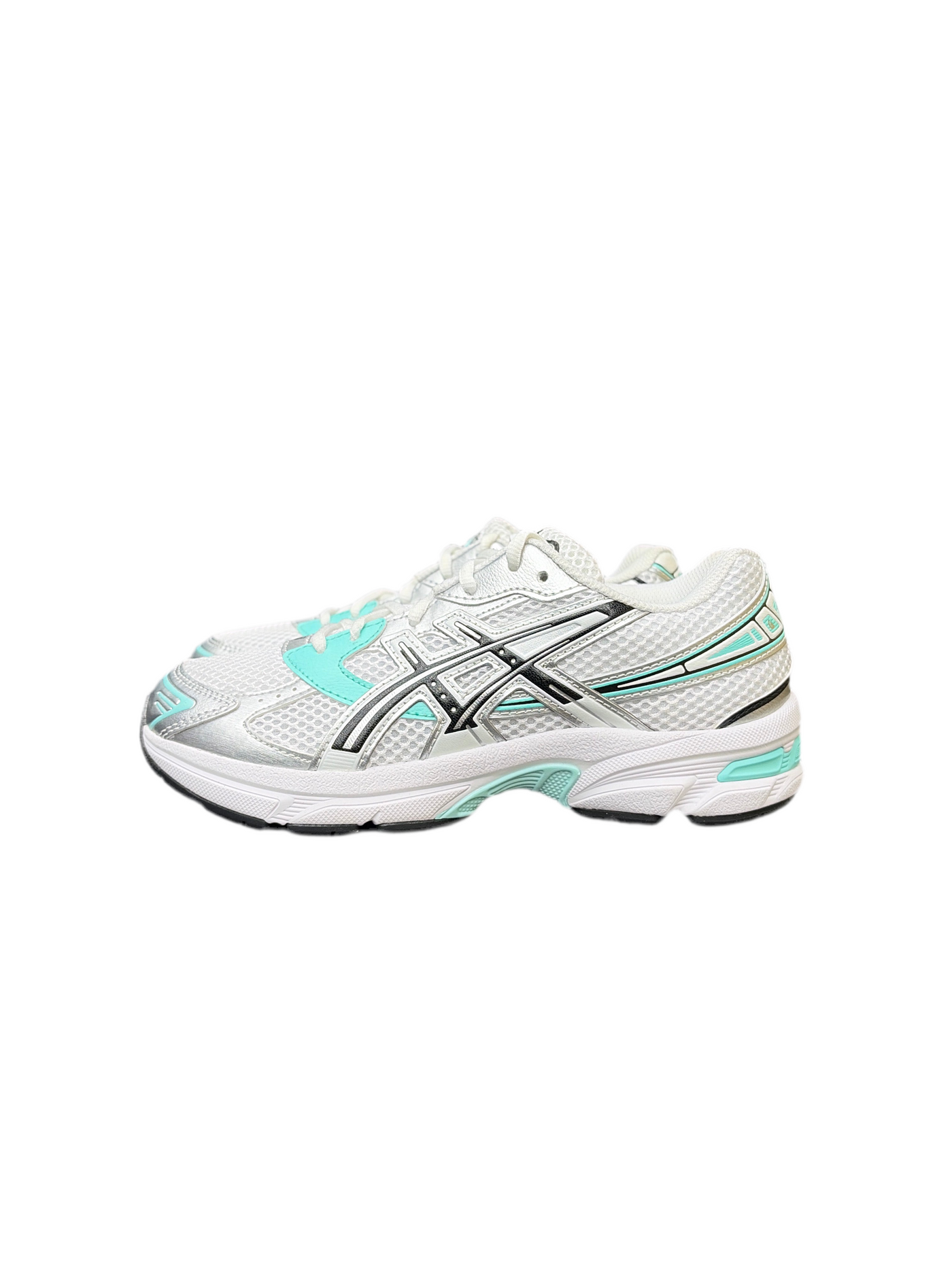 ASICS Gel-1130 (GS) White Black Aqua